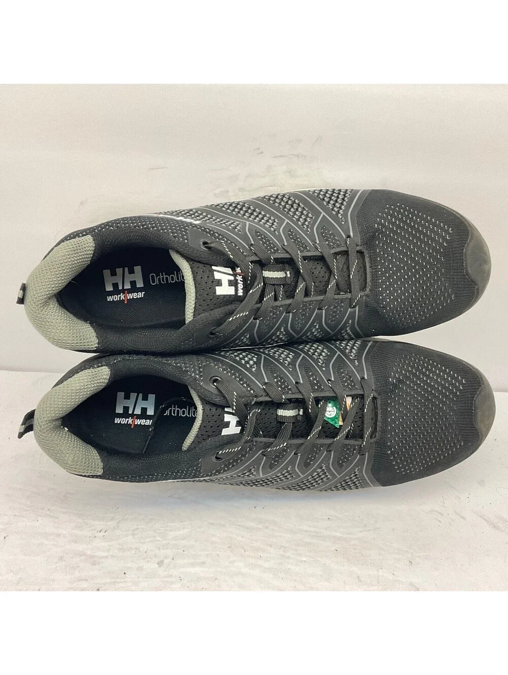 HELLY HANSEN Men's Aluminum Toe Comp Plate Knit Work Shoes HHS194003 Black 9.5M